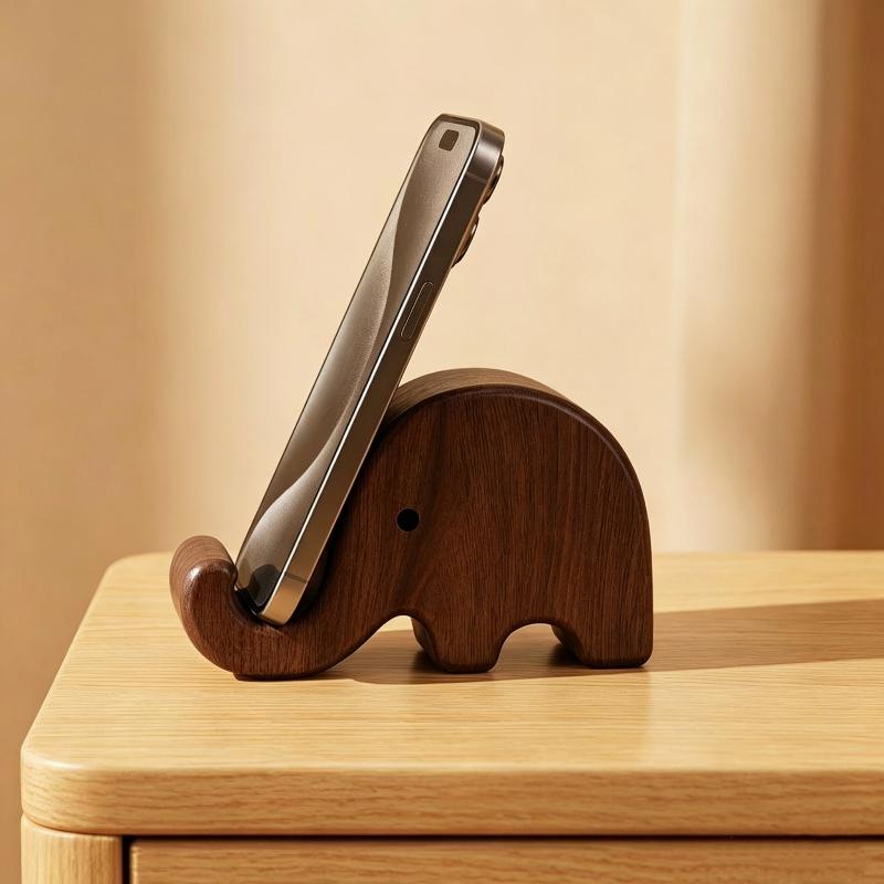 Display Stand Wood - Simple Creative Solid Wood Black Walnut