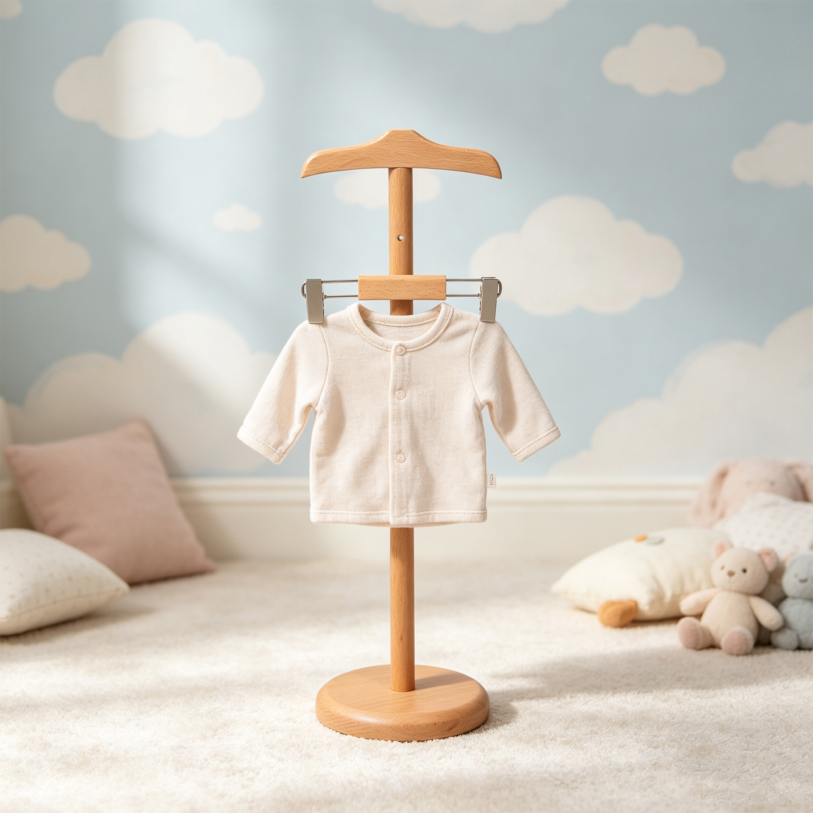 Display Stand Wood - Clothes Display Stand Adjustable Height Wooden