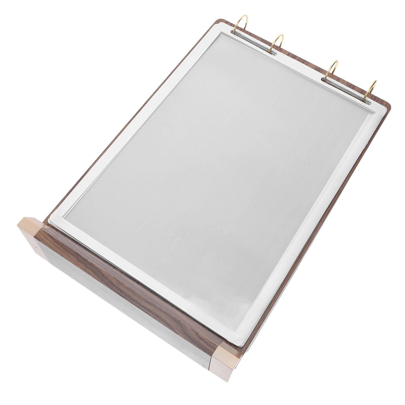 Walnut Wood A4 Menu Flip Displ - Display Stand Wood review and price