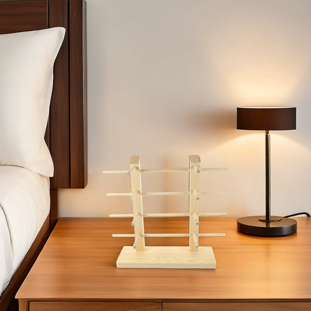 2Pcs Wood Sunglasses Display R - Display Stand Wood review and price