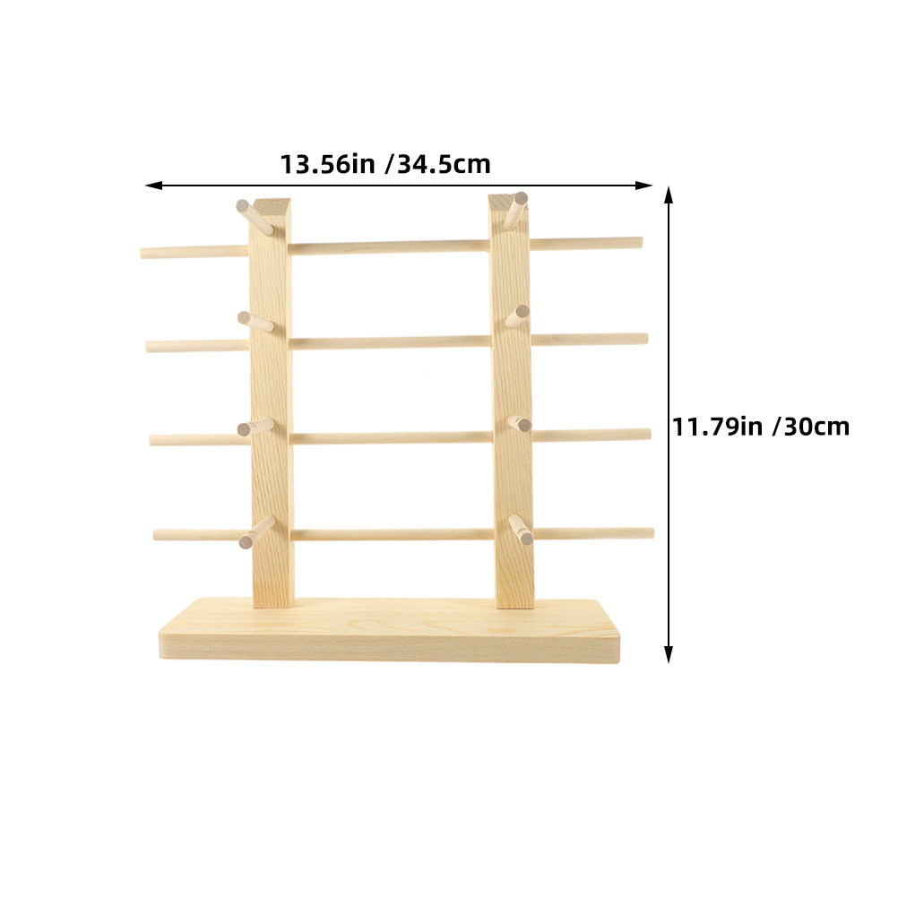2Pcs Wood Sunglasses Display R - Display Stand Wood review and price