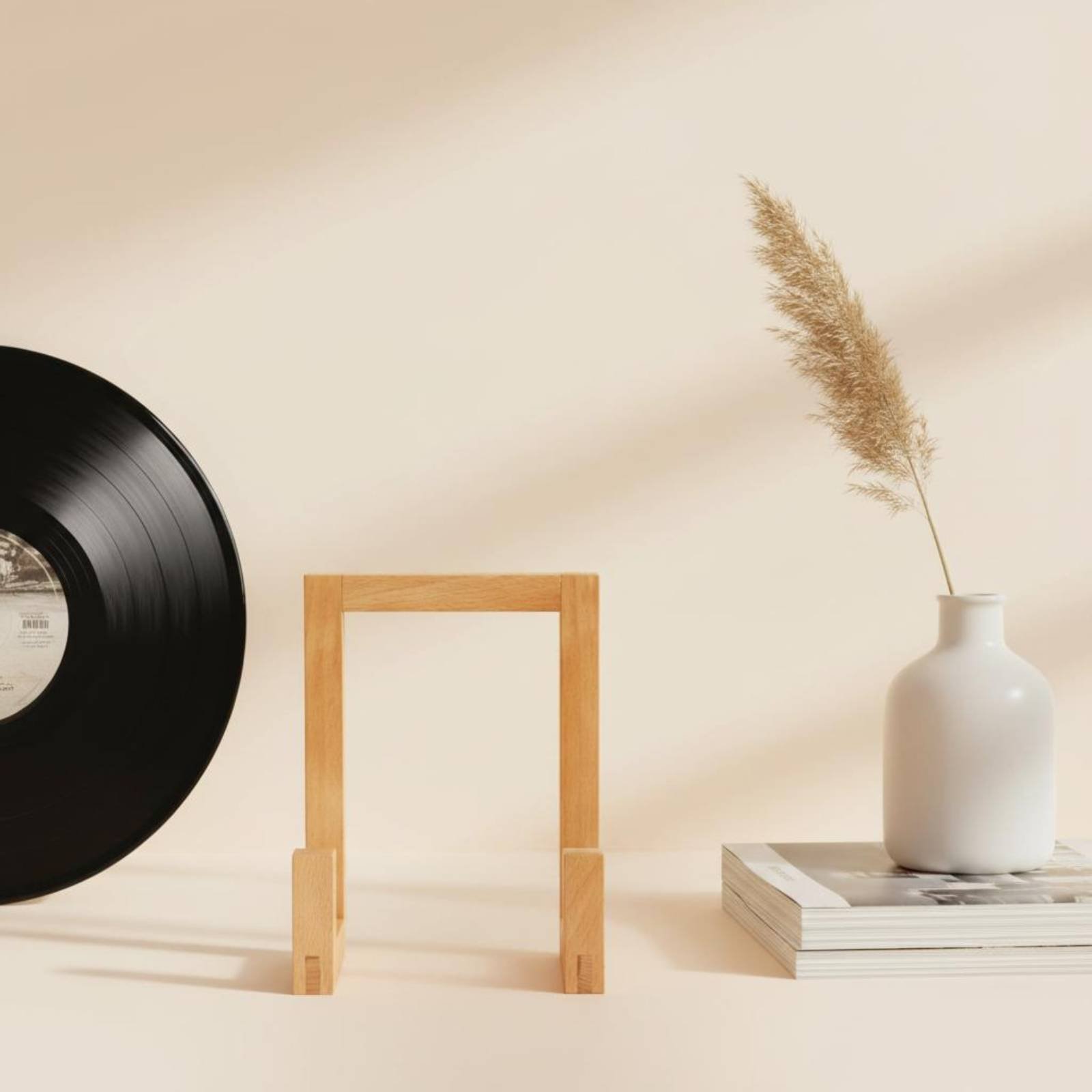 Vinyl Vinyl Stand Wooden Vinyl - Display Stand Wood review and price