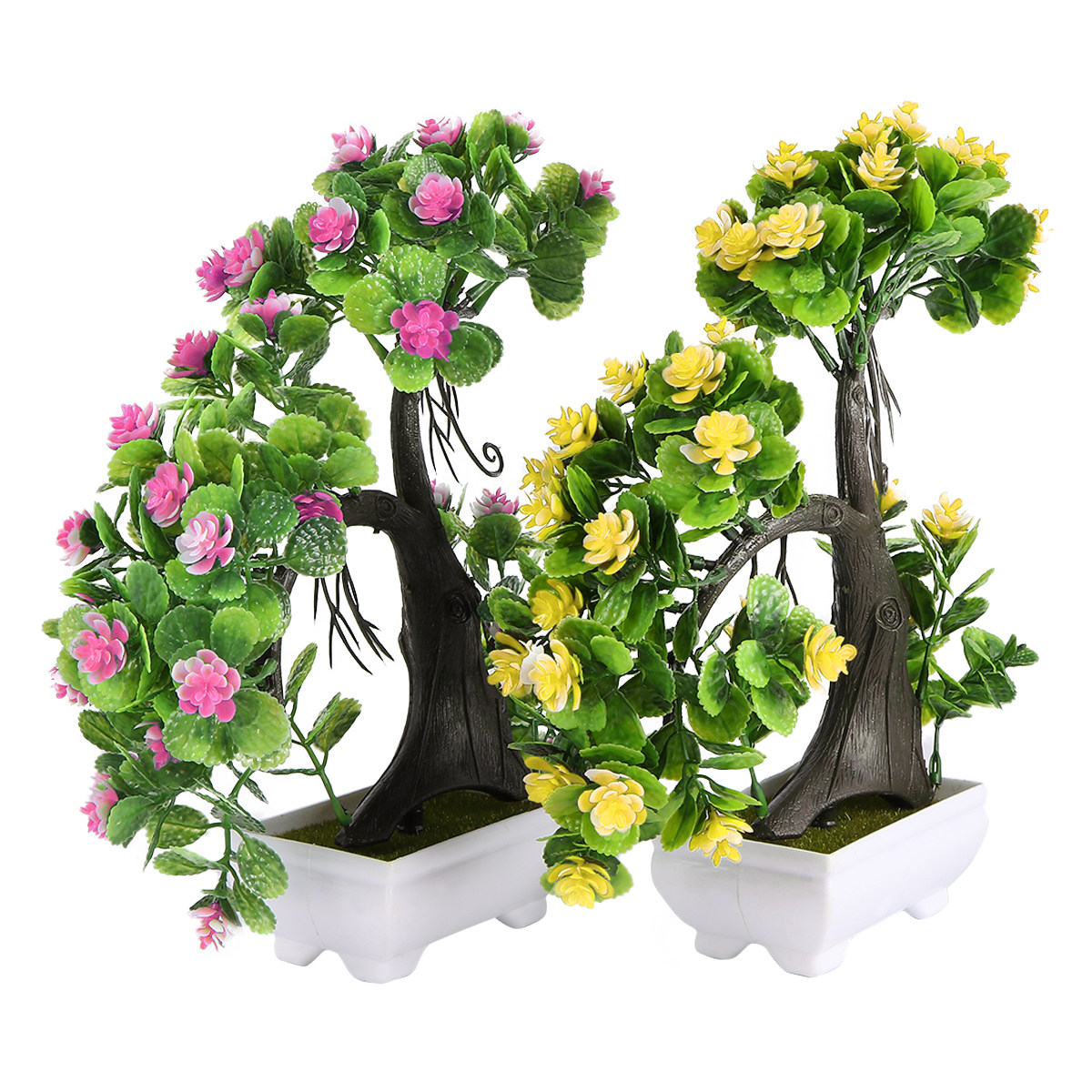 2Pcs Lifelike Simulation Bonsa - Bonsai Garden Restaurant review and price