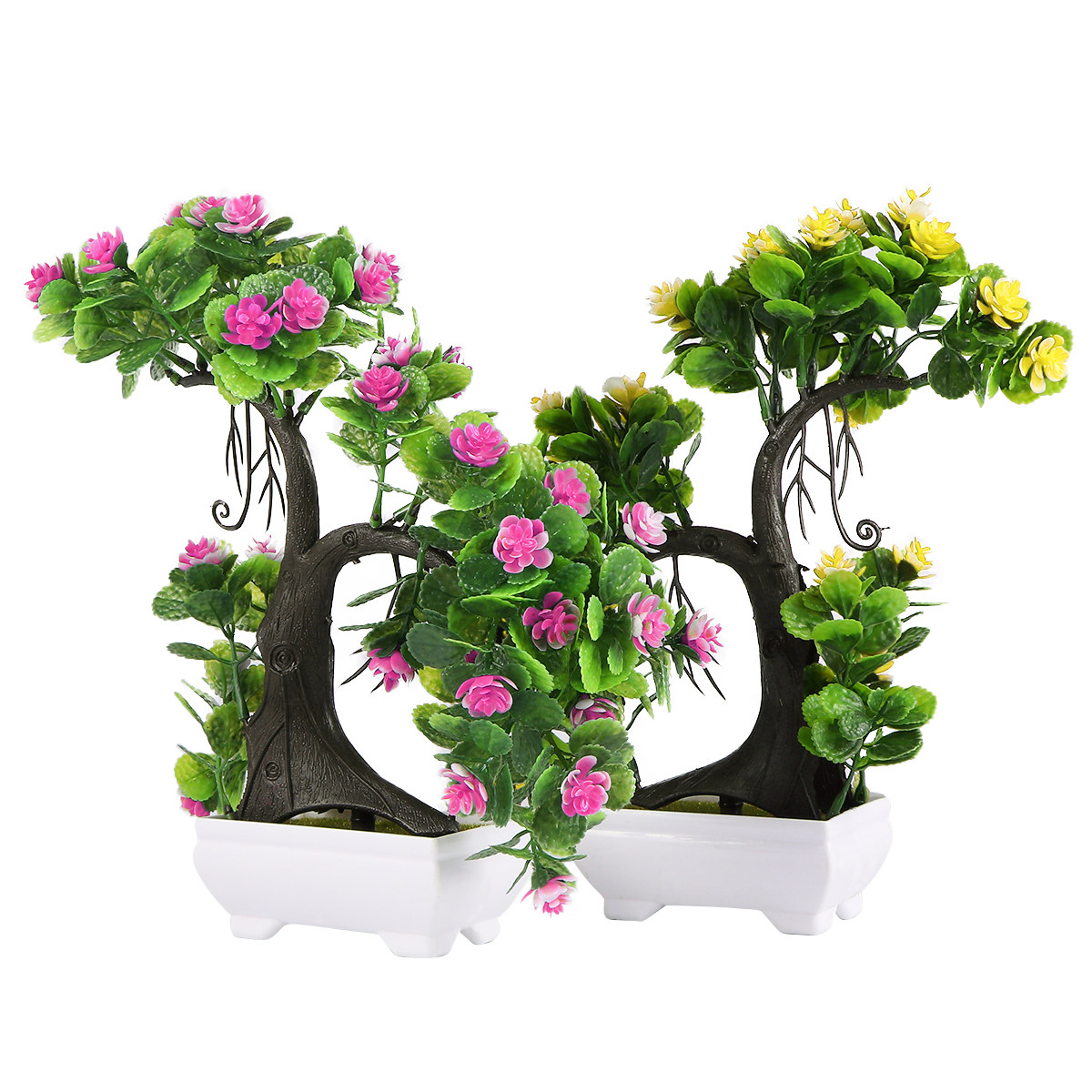 2Pcs Lifelike Simulation Bonsa - Bonsai Garden Restaurant review and price