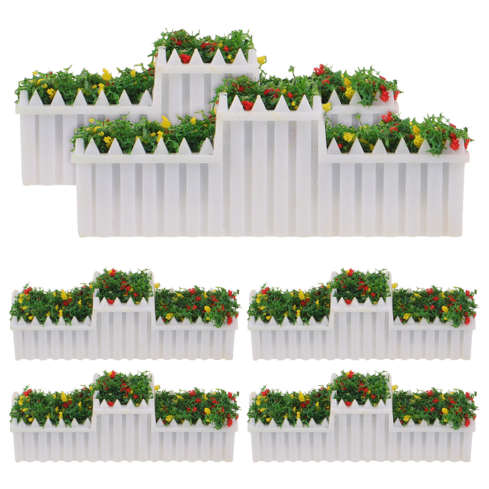 6Pcs Miniature Bonsai Plants M - Bonsai Garden Desk review and price