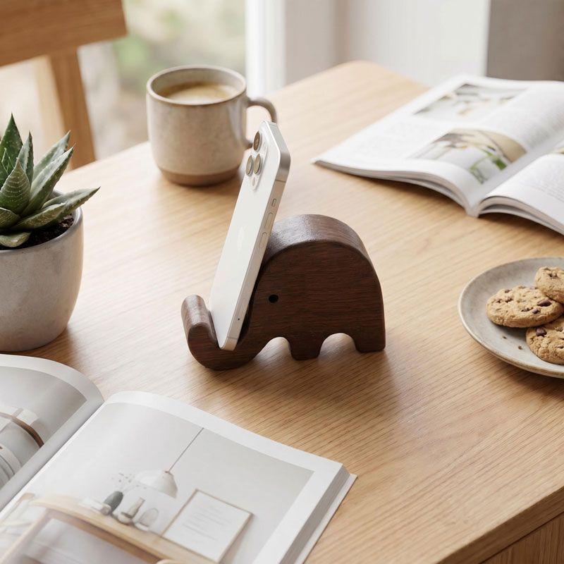 Simple Creative Solid Wood Bla - Display Stand Wood review and price