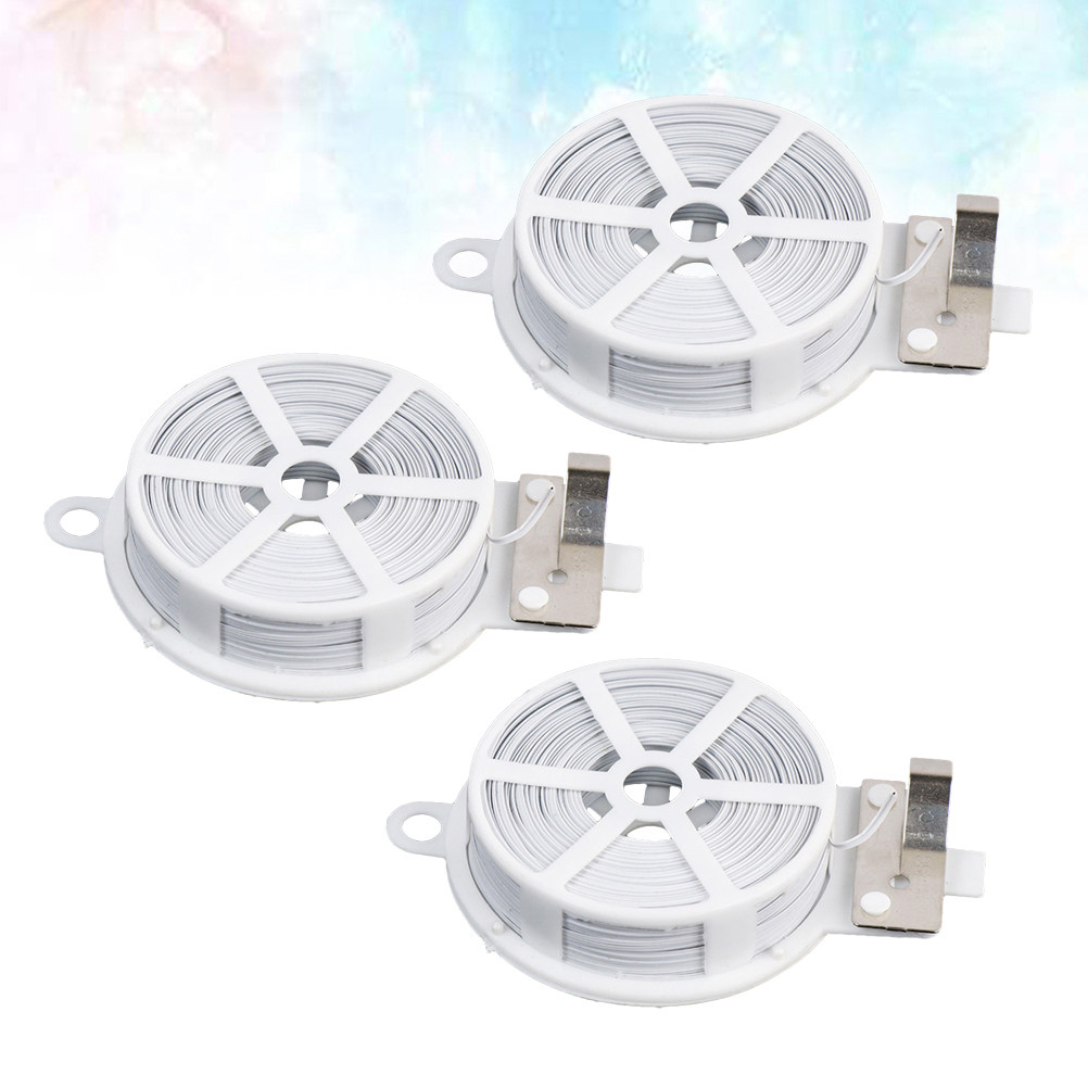 3pcs Garden Tie 30 Meters Whit - Bonsai Garden Plants review and price