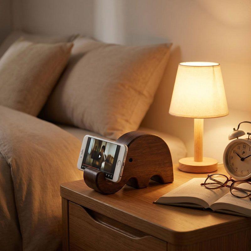 Simple Creative Solid Wood Bla - Display Stand Wood review and price