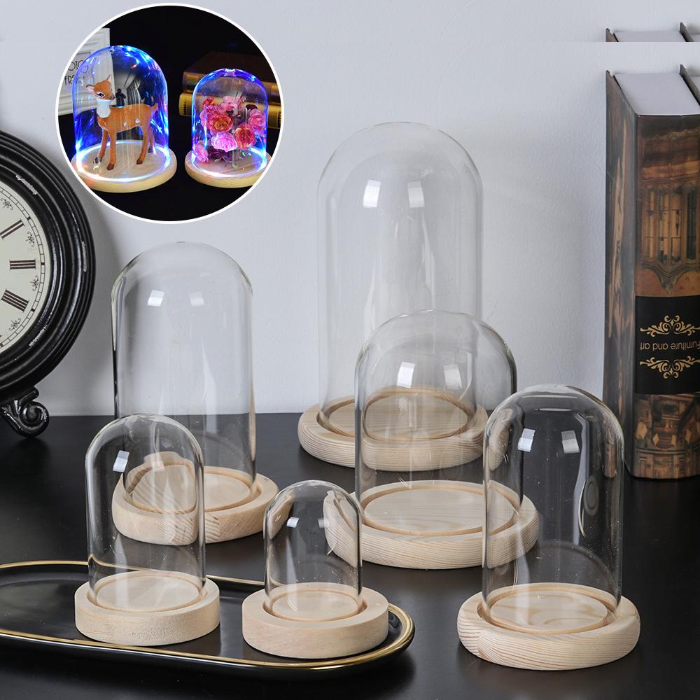 Glass Cloche Jar Display Stand - Display Stand Wood review and price